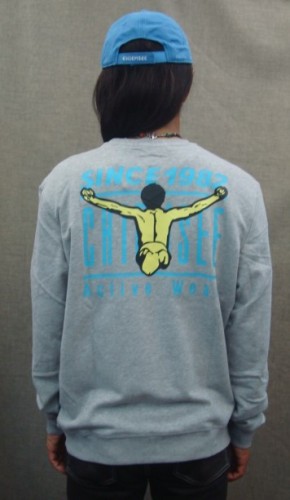 MEN SWEAT SHIRT 00015802（カラー：17-4402M NEUTRAL GRAY MELANGE）