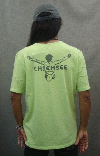 MEN T-SHIRT 00015759（カラー：13-0535 SHARP GREEN）