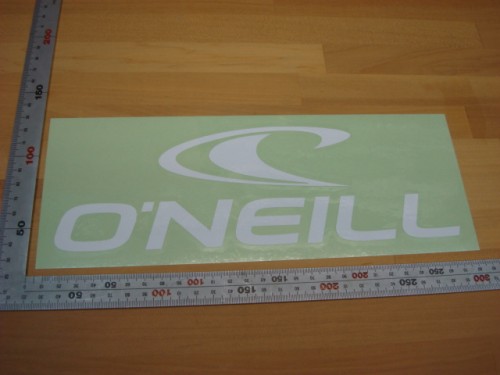 O’NIELL（オニール）LOGO STICKER（ロゴステッカー）26cm（カッティングタイプ）GO-1420 （カラー：ホワイト）