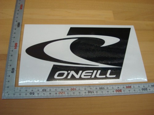 O’NIELL（オニール）SURF ICON STICKER（サーフアイコンステッカー）22cm（カッティングタイプ）GO-1500 （カラー：ブラック）