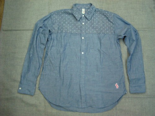 FX13-505 HALF STAR OG Shirt（カラー：blue）サイズ：M（日本サイズ）