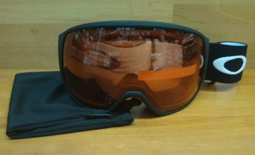 OAKLEY(オークリー)FLIGHT TRACKER L(フライトトラッカーエル) 0OO7104 _ 710404/MATTE BLACK/PRIZM PERSIMMON