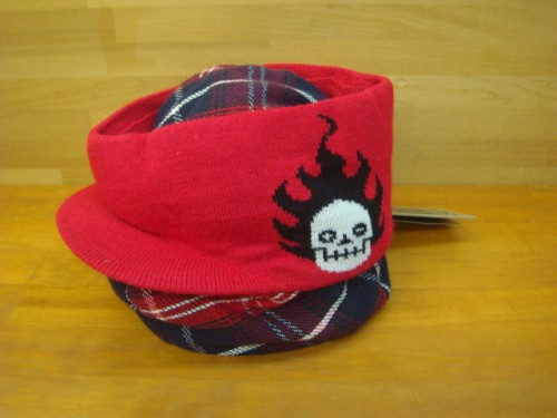 SKULLY HEADBAND HAT （カラー：459）・・ドイツメイドの１点物のレアで貴重な商品