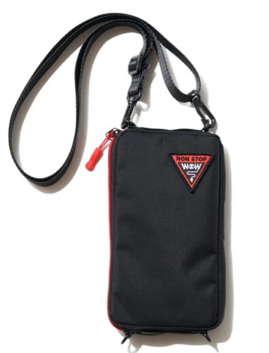 UTILITY PHONE SLING WOW（ユーティリティフォンスリングワオ）　（カラー：BLACK / RED）「WOW」とのコラボアイテム
