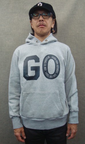 GO Y-1080B（カラー：杢グレー）サイズ：M（日本サイズ）