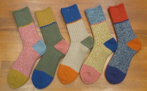 ウール3面切替 MENS 11571（サイズは25-27cmのワンサイズ）