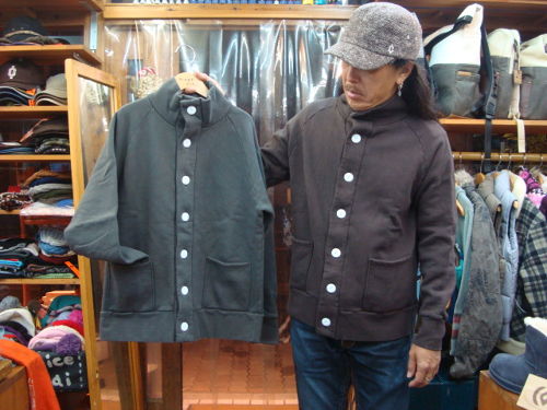 裏起毛スタンドジャケット Y-0535（サイズ：L）日本サイズ