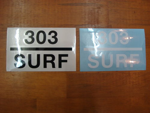 303 SURF(スリーオースリーサーフステッカー) Medium